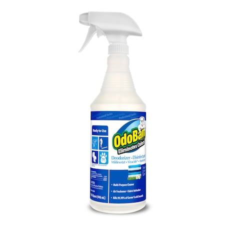 Odoban Deodorizing/Disinfectant Fresh Lin, PK12, 12 PK 910762-QC12
